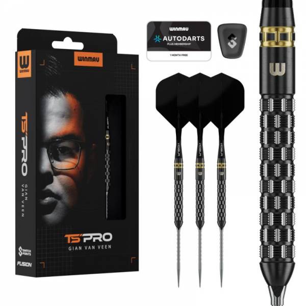 Steel Dartset Gian van Veen TS-PRO 90% Switch Point